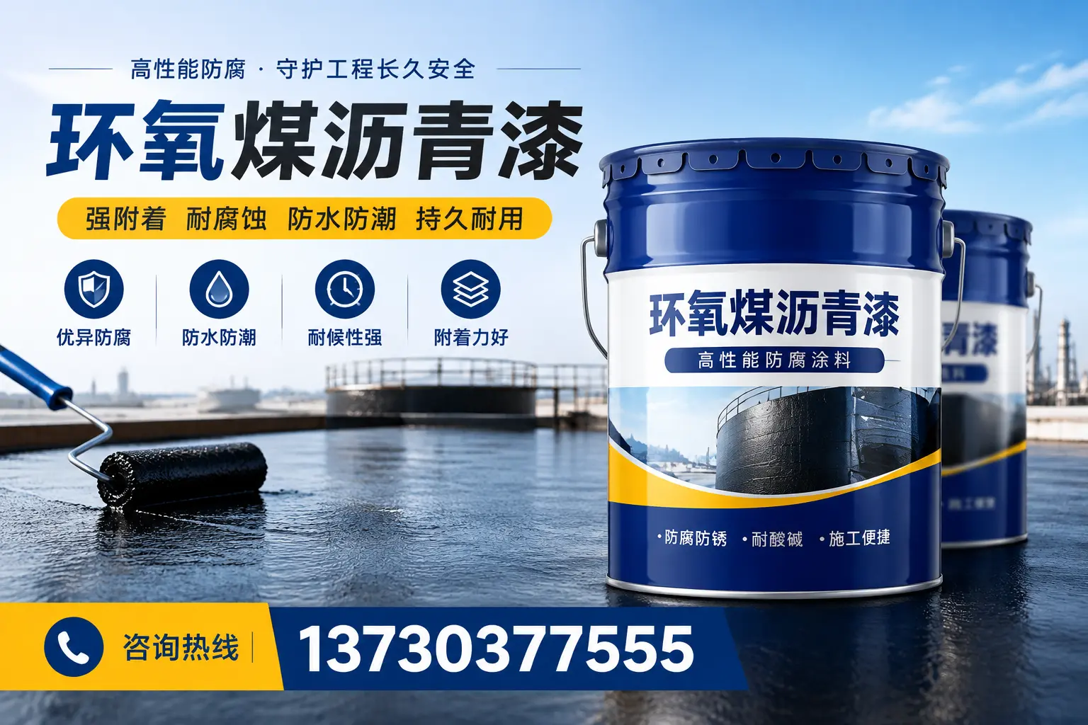 如何判断环氧煤沥青漆的质量?昌江消费者指南